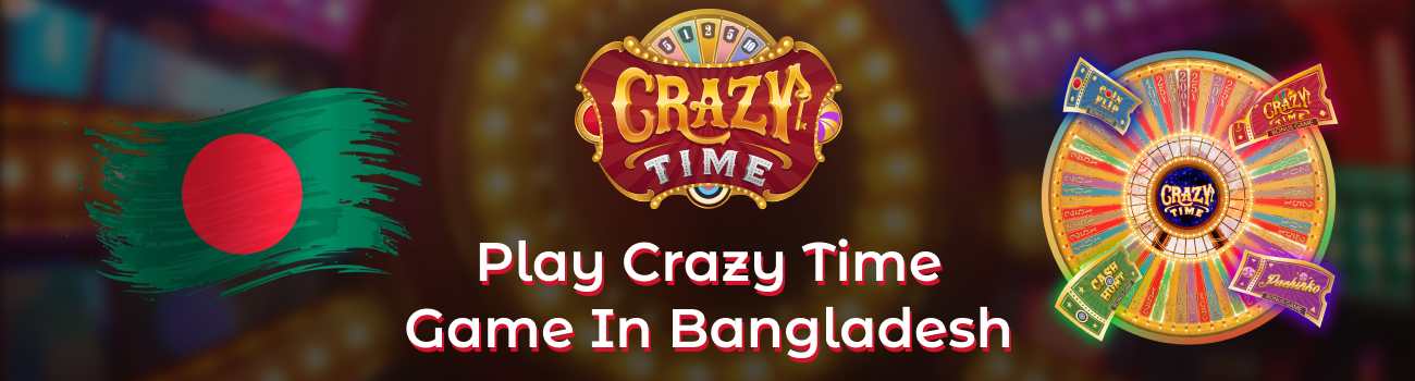 Live money wheel game show Crazy Time Bangladesh